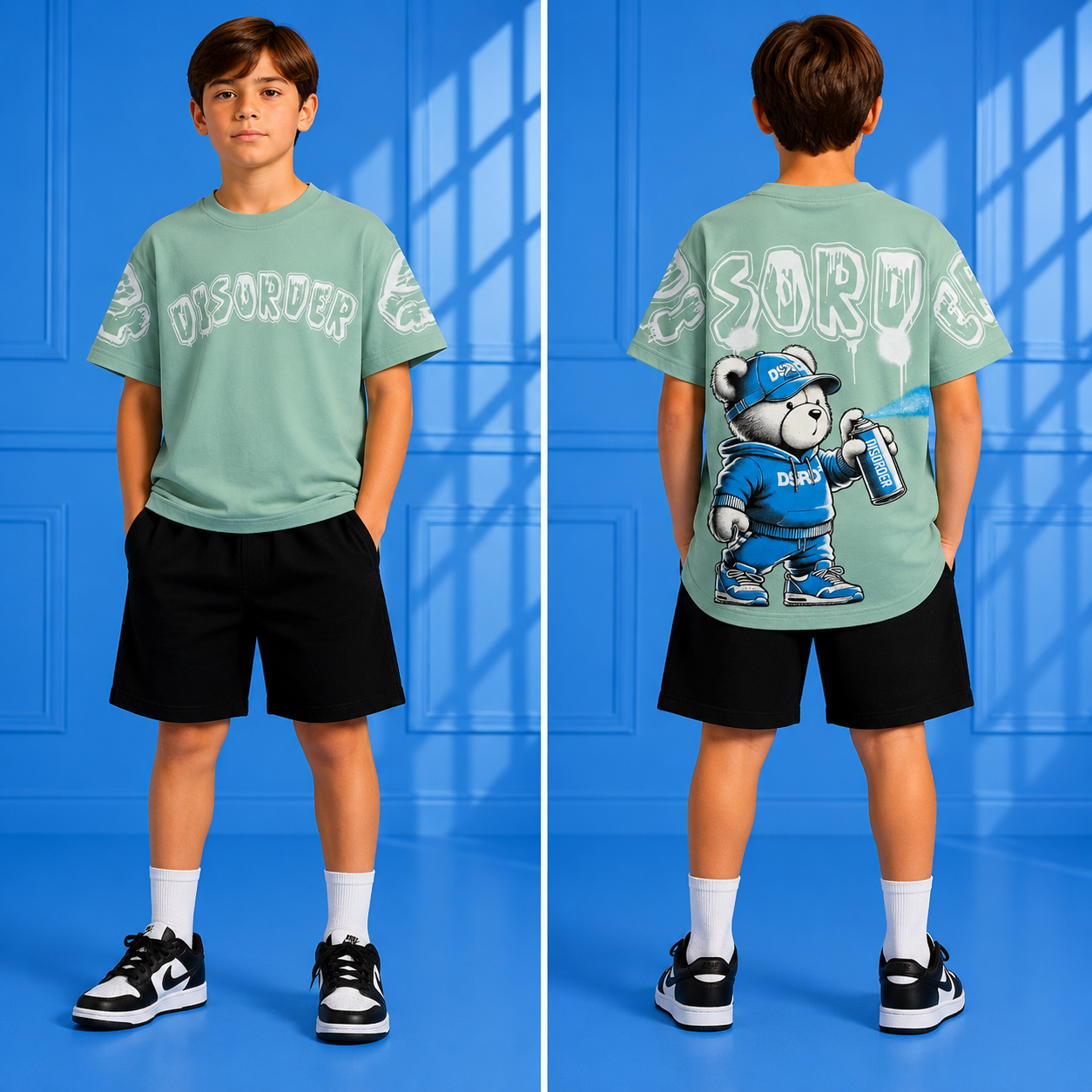 Maglia Disorder Teddy Spray